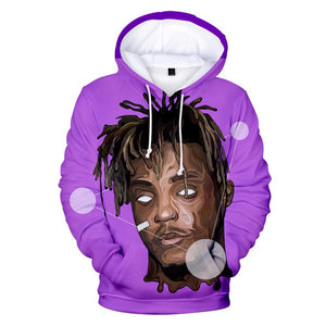 Juice Wrld Men's Long Sleeve Hoodies (10% of sale will be donated to Amy Winehouse Foundation) - deedeelev