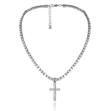 Load image into Gallery viewer, Gold Cross Pendant Necklace