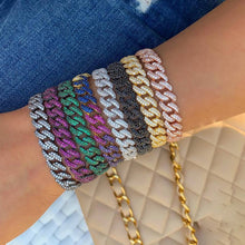 Load image into Gallery viewer, Cuban Link Chain Bracelets (5 colors)