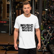 Load image into Gallery viewer, MUSIC Short-Sleeve Unisex T-Shirt - deedeelev