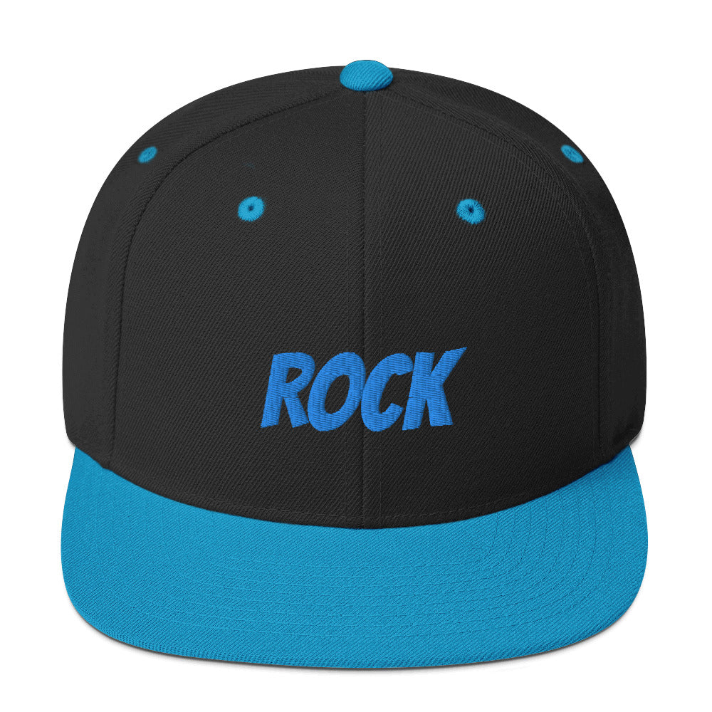 ROCK Snapback Hat