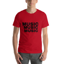 Load image into Gallery viewer, MUSIC Short-Sleeve Unisex T-Shirt - deedeelev